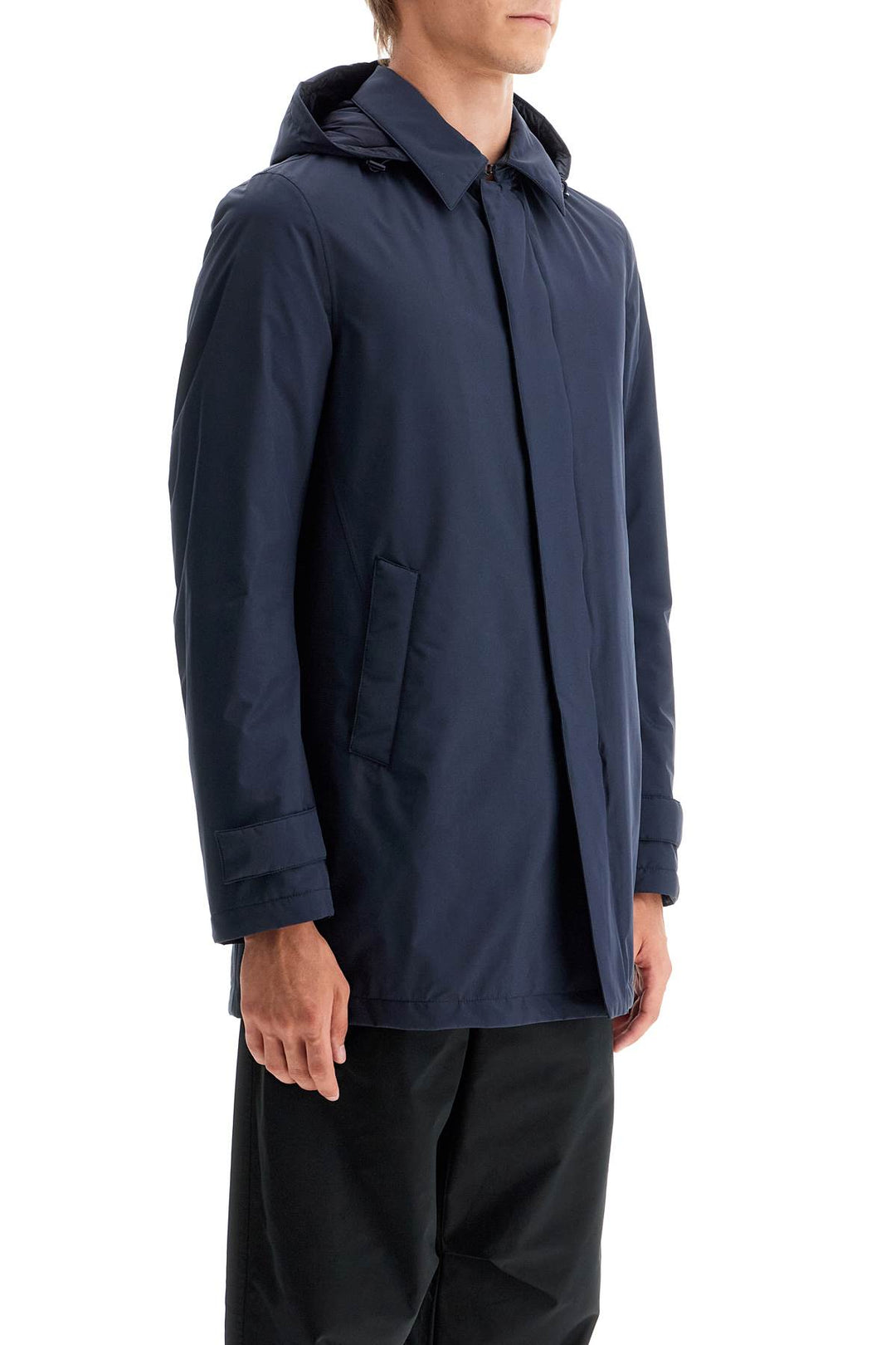 laminar padded carcoat in gore-tex 2l-1