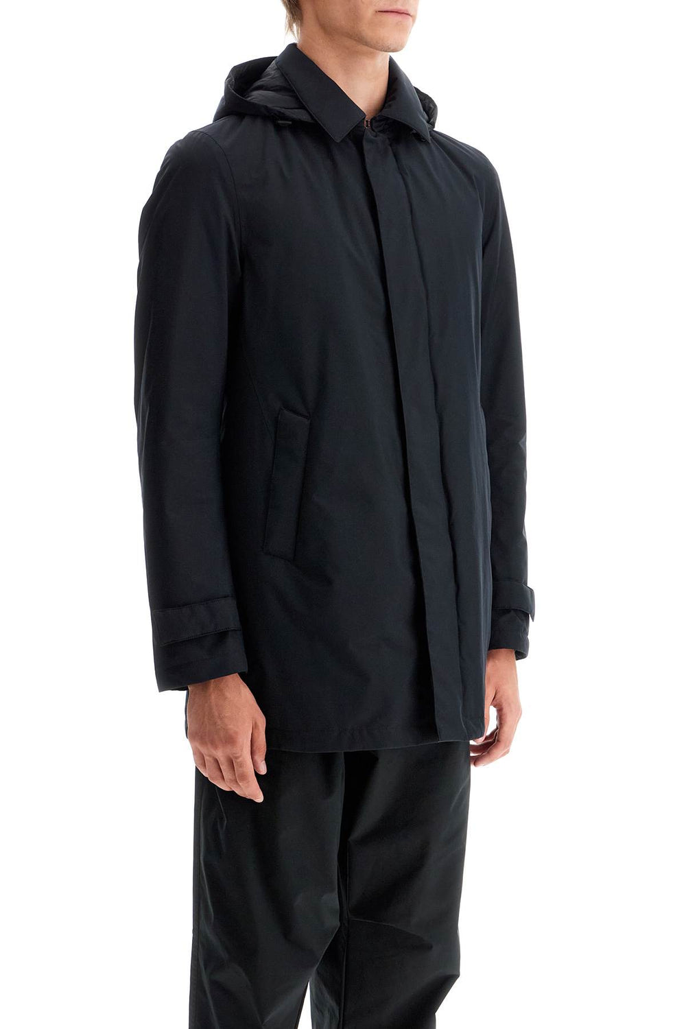 laminar padded carcoat in gore-tex 2l-1