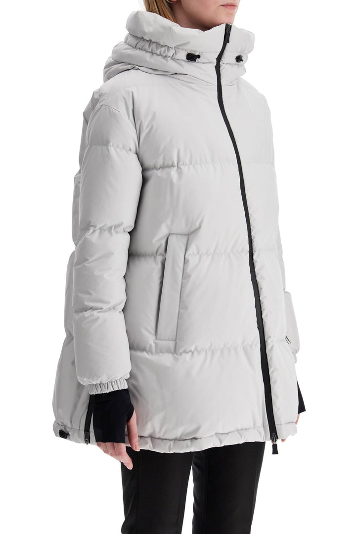 long down jacket in gore-tex in-1