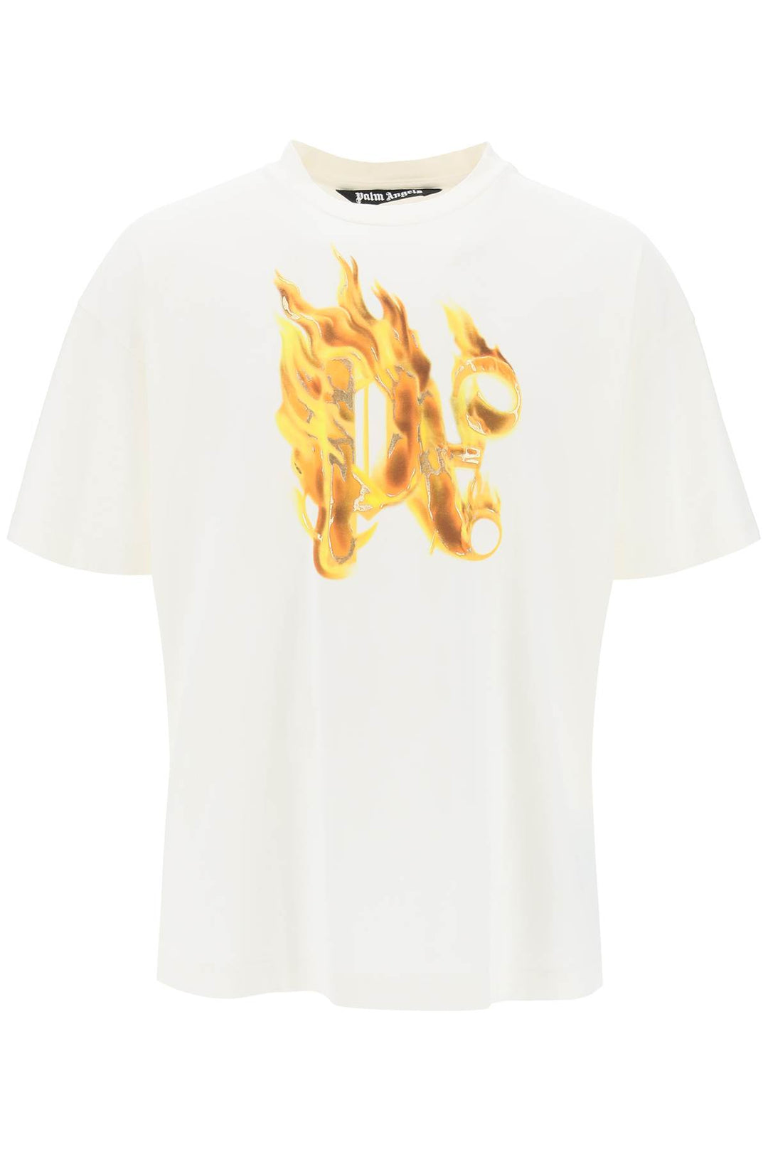 "burning monogram t-0