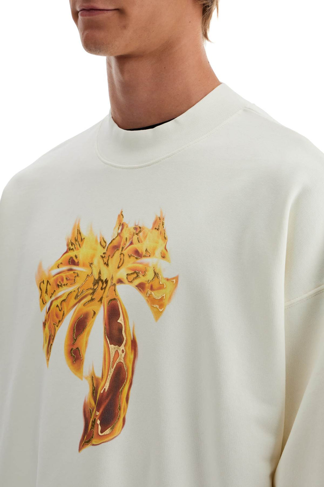 "burning palm oversized sweat-3