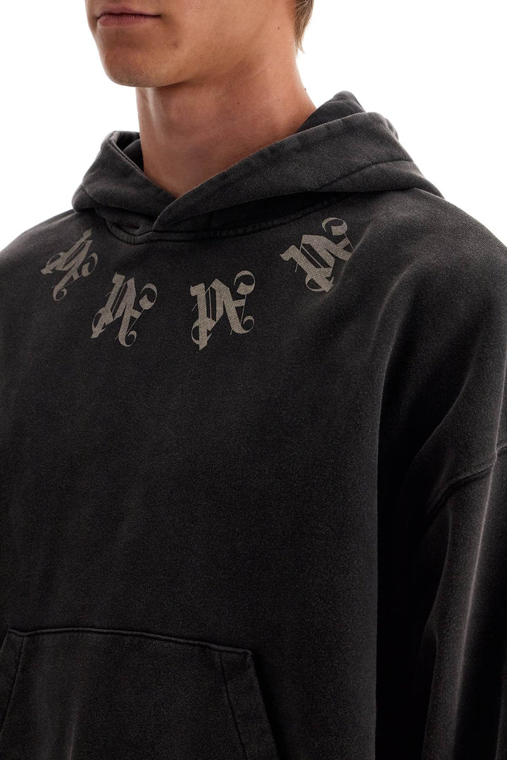 statement monogram hooded sweatshirt-3