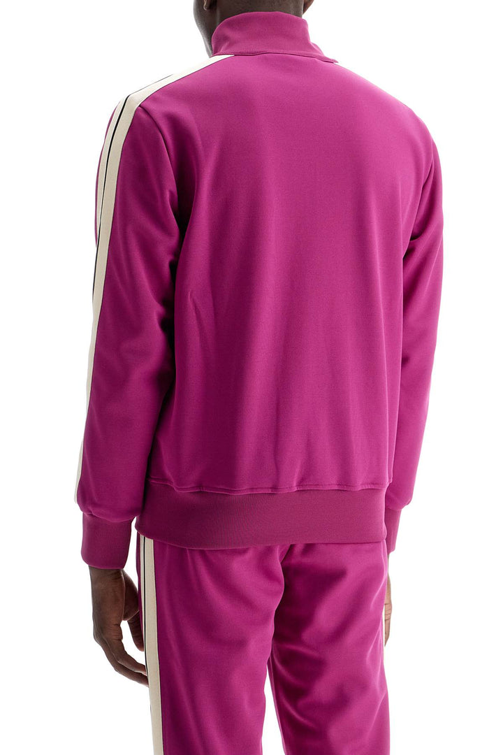 "track sweatshirt with contrasting bands-2