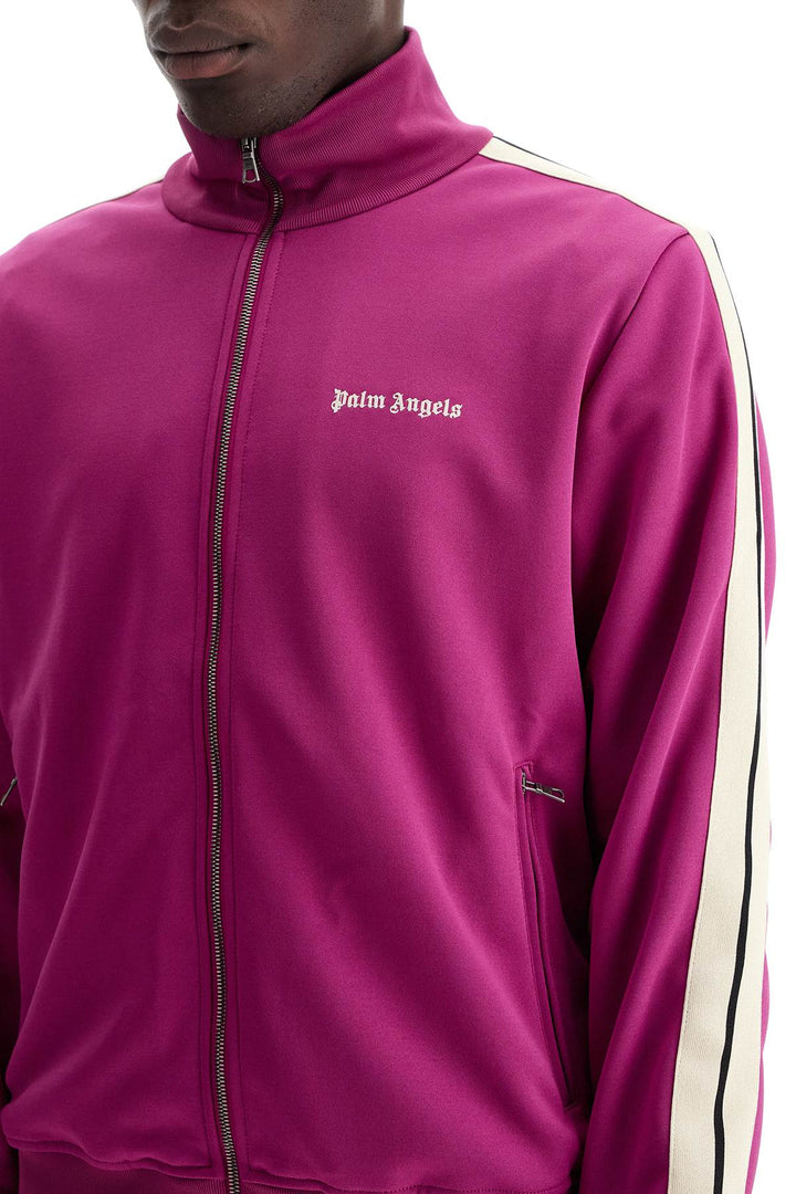 "track sweatshirt with contrasting bands-3