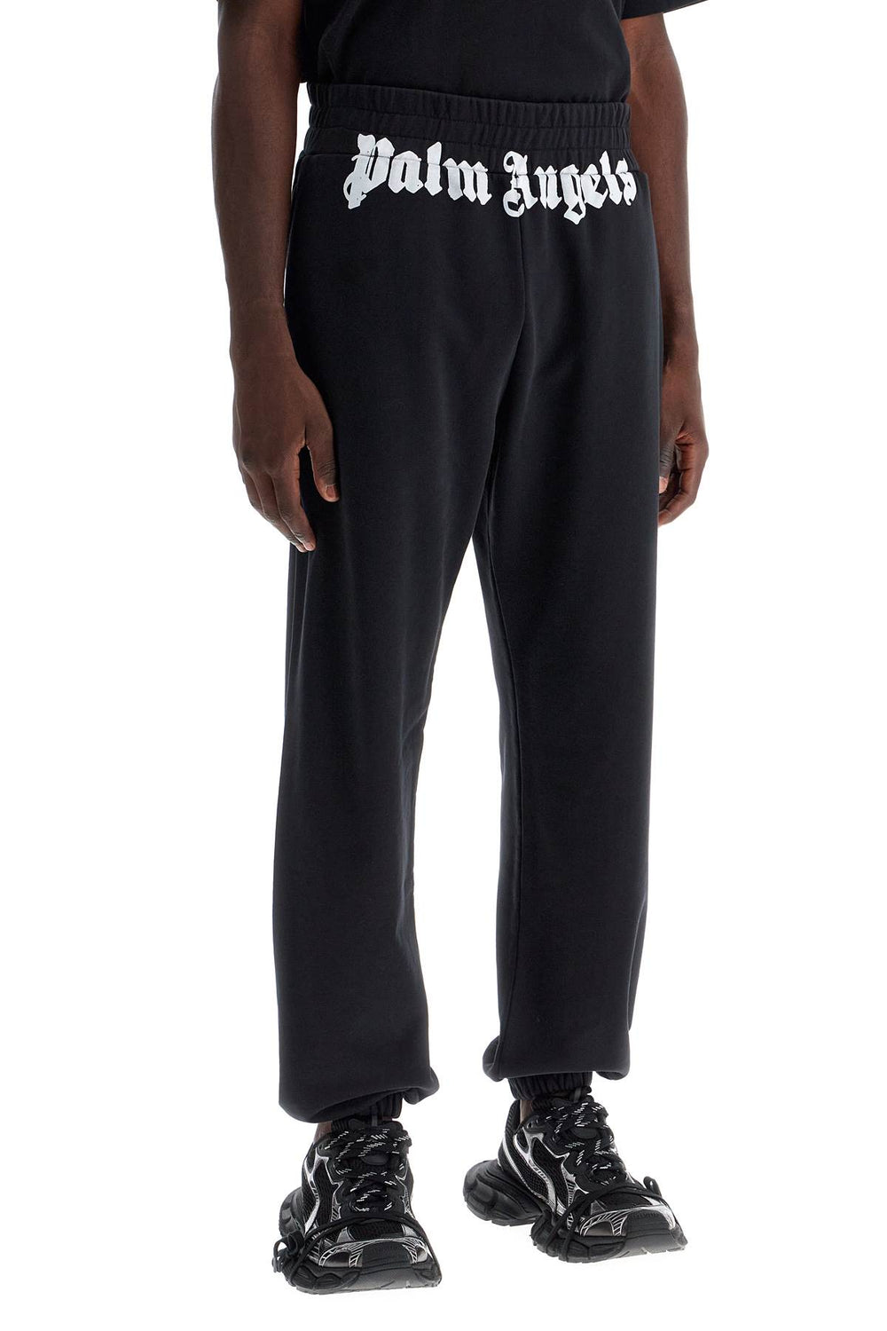 logo print joggers with seven-1