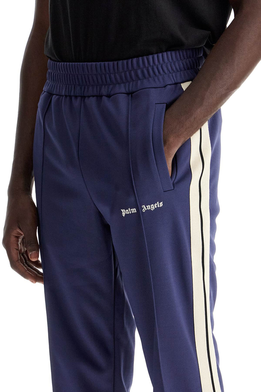 contrast band joggers with track in-3