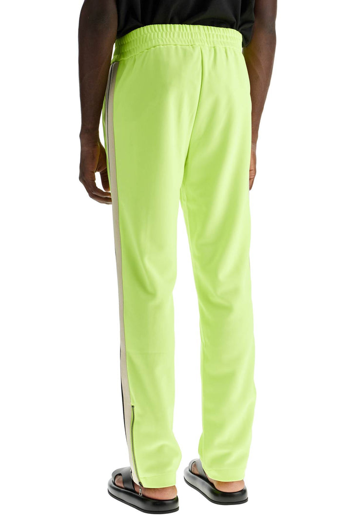 contrast band joggers with track in-2