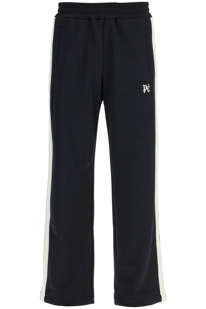 contrast band joggers with track in-0