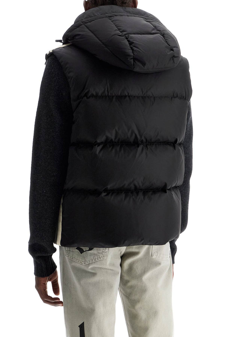 sleeveless down jacket with contrasting-2