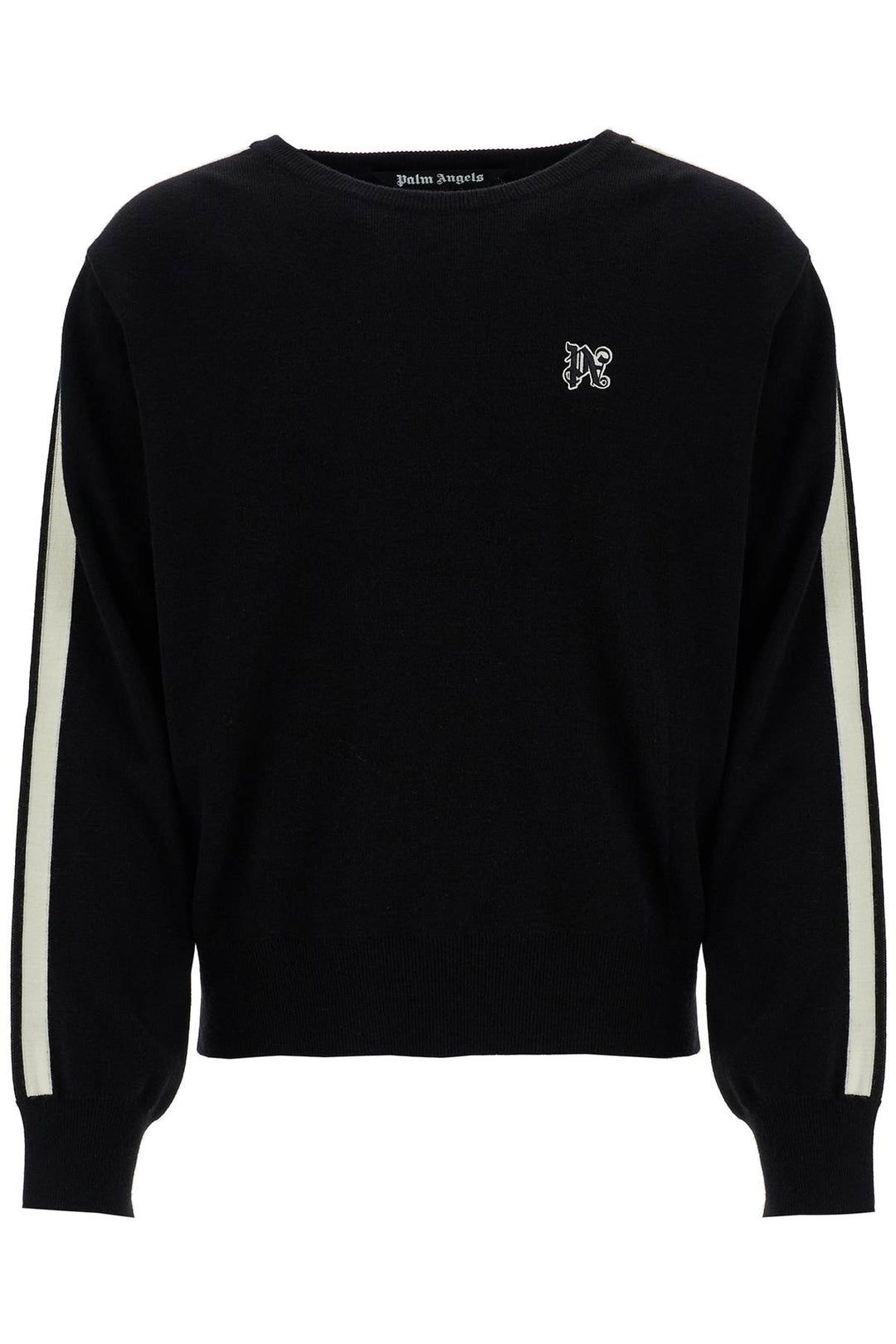 track band pullover sweater with-0