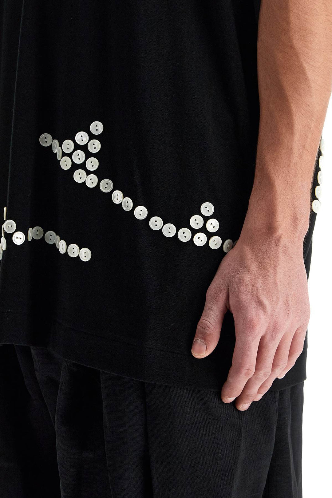 embroidered button-up t-3