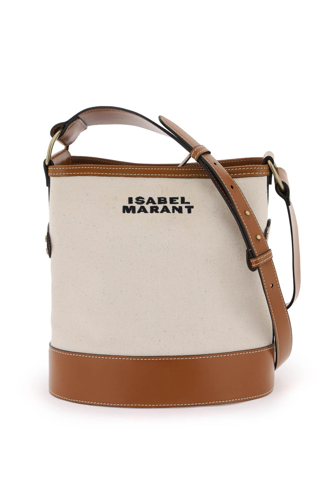 Isabel marant samara cotton canvas shoulder bag-0