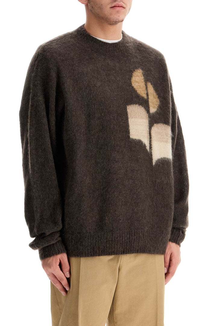 mohair drany pullover-1