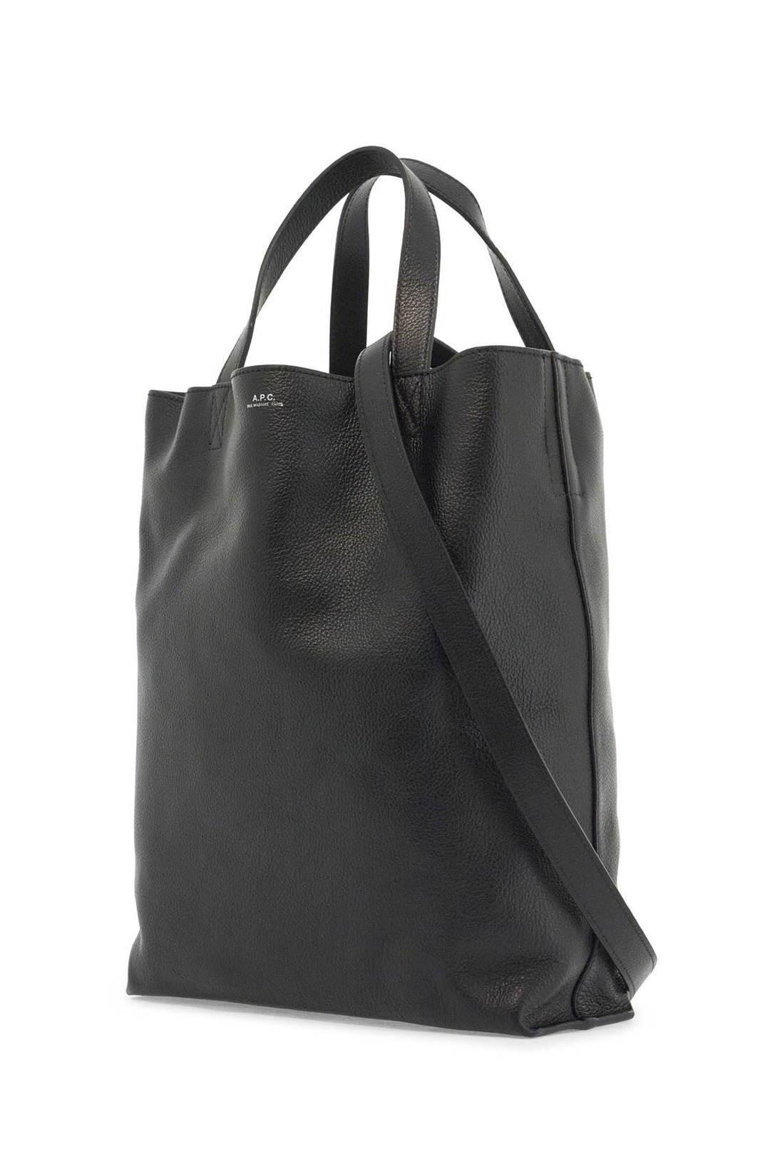 maiko medium leather tote bag-2