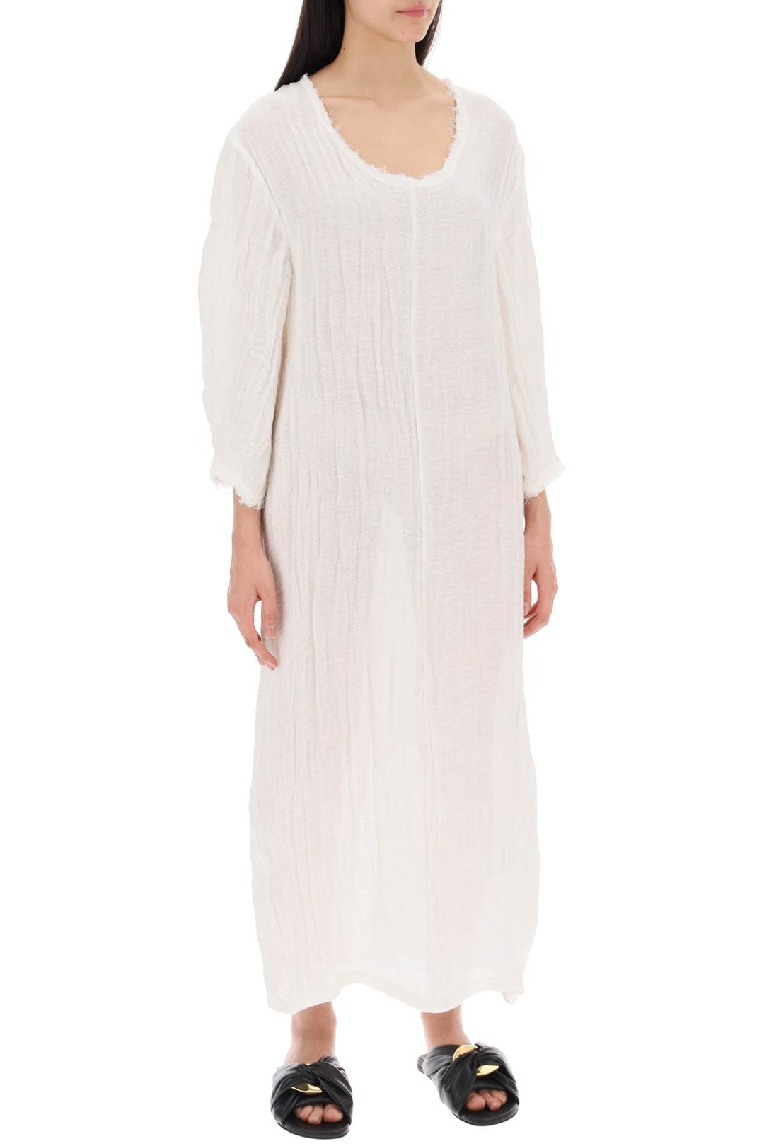 "organic linen miolla dress-1