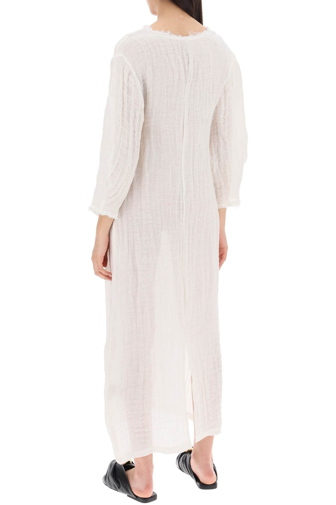 "organic linen miolla dress-2