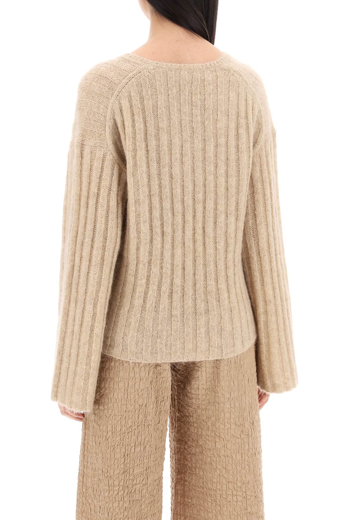cimone sweater in flat-ribbed knit-2