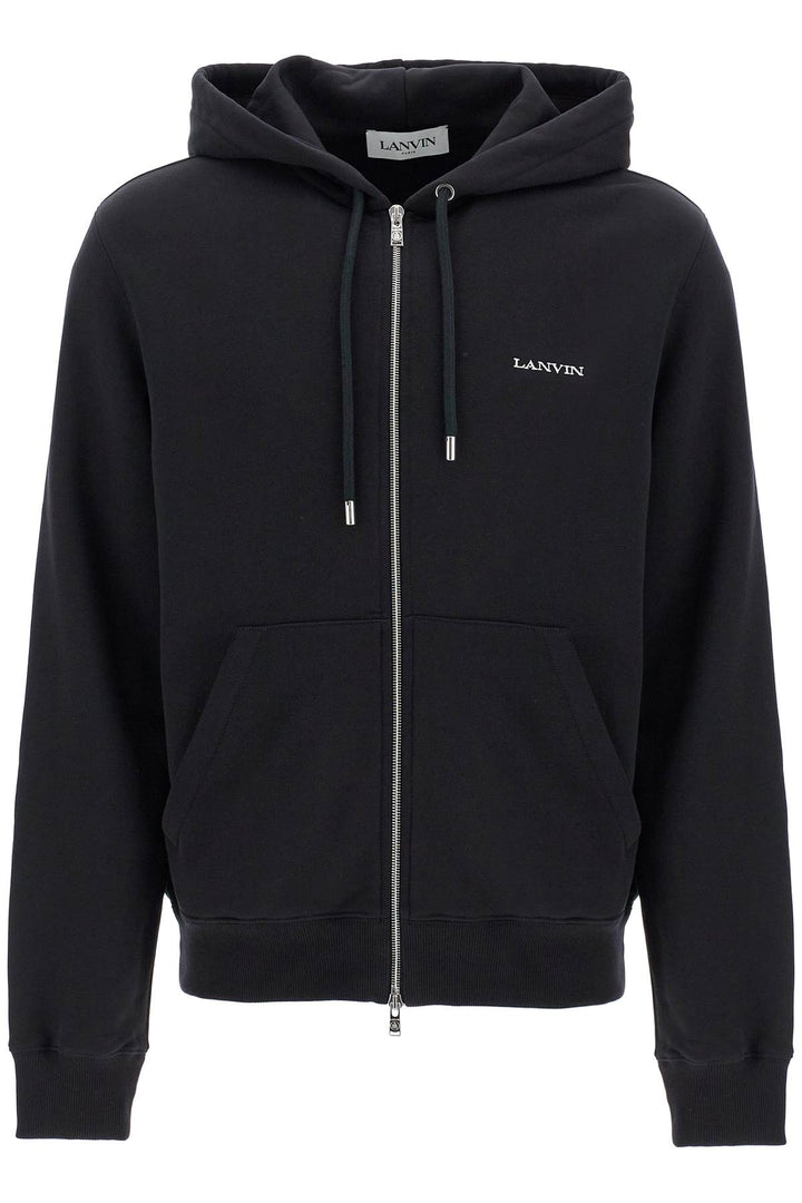 hooded sweatshirt with zipper-0