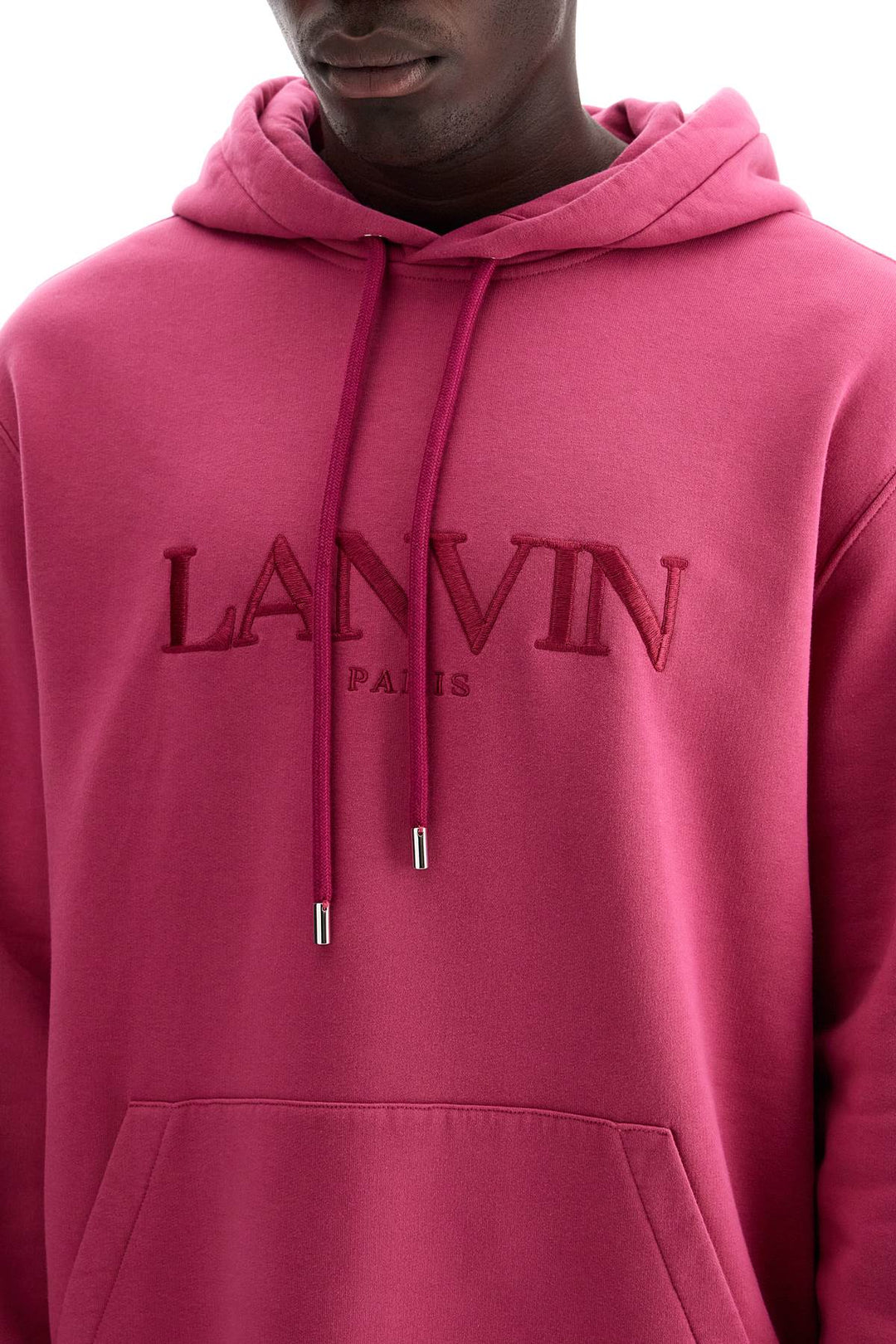 hooded sweatshirt with embroidered logo-3