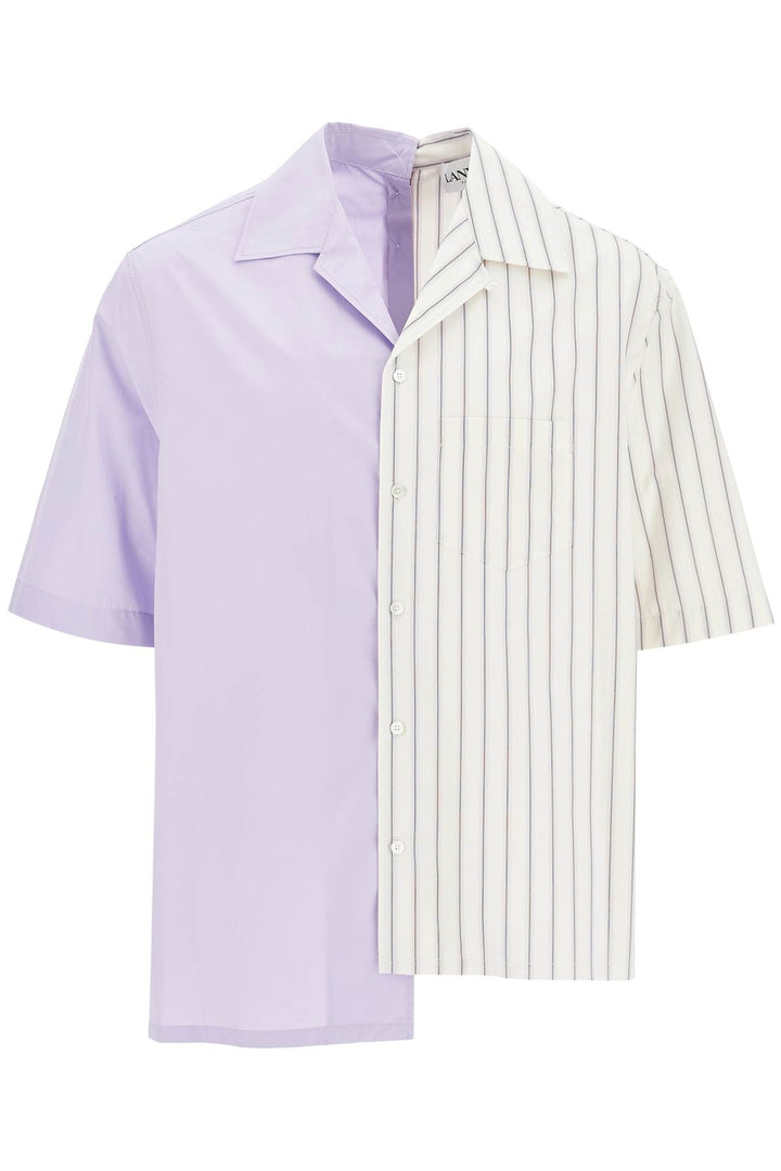 asymmetric bowling shirt with-0