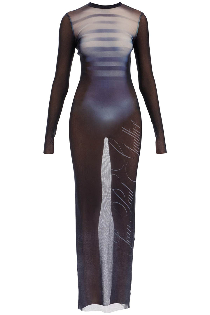 long mesh dress 'le mâle'-0