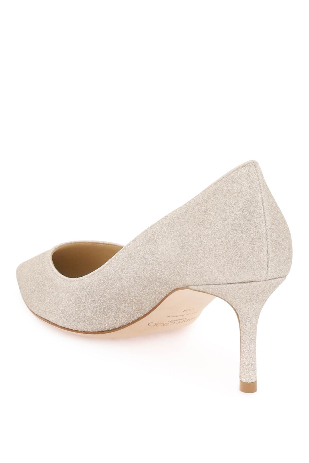 'romy' pumps with glitter-2