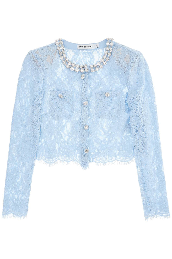 long-sleeved lace top for women-0