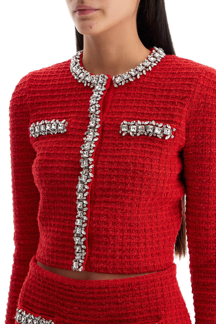 short cardigan with crystals-3