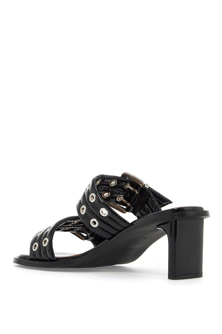 "women's patent buckle m-2