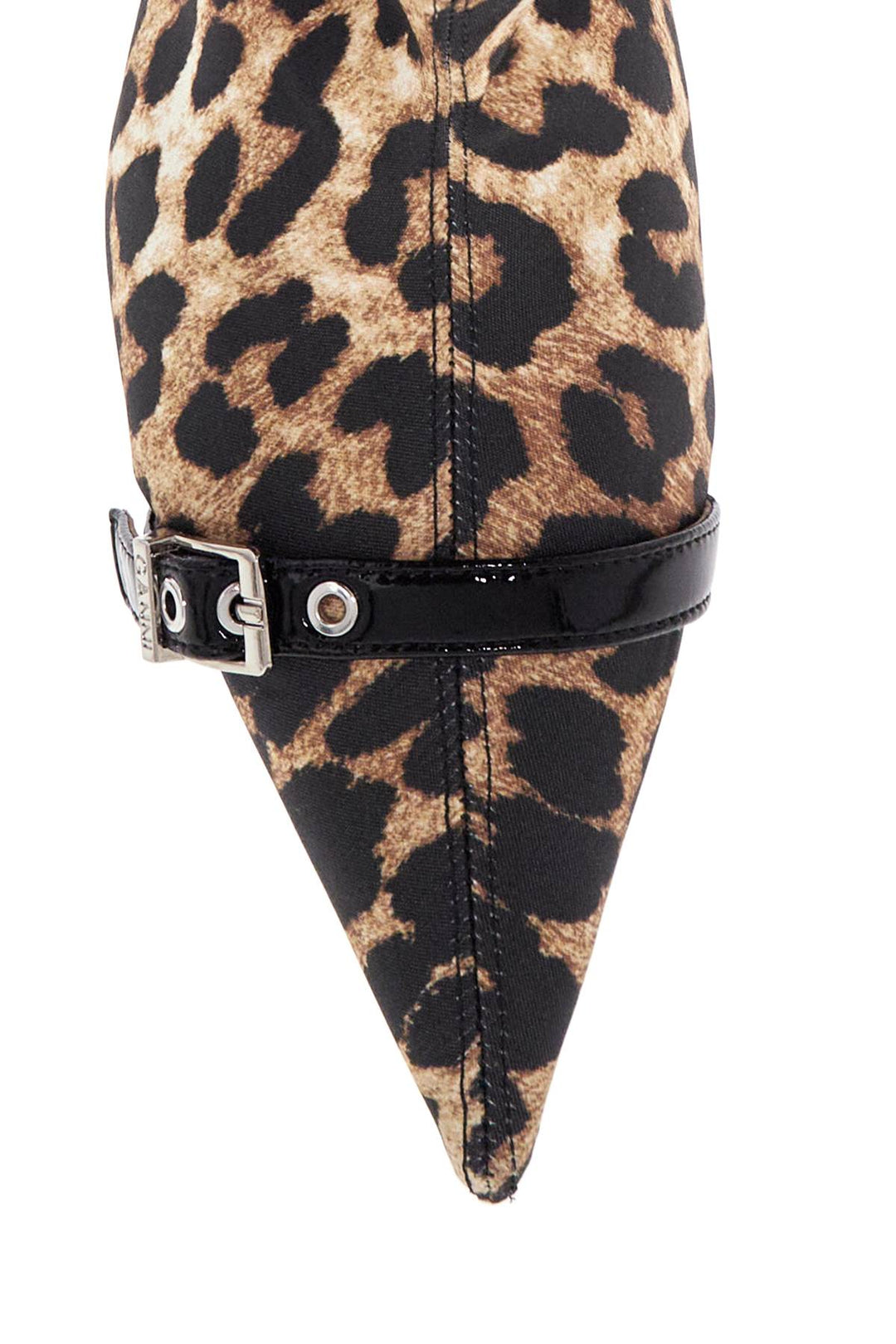 animal print fabric boots-1