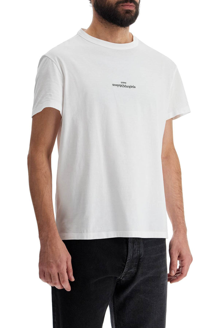 "reverse logo t-shirt with-1