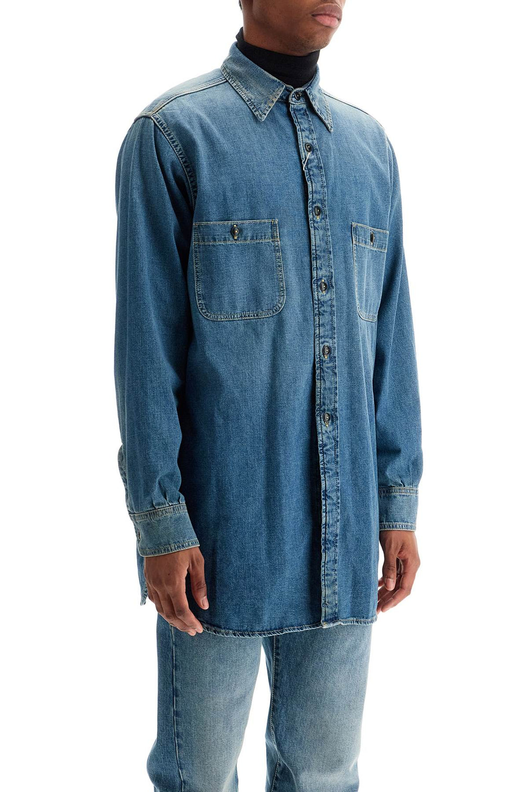 lightweight denim shirt-1