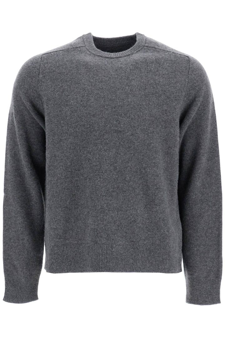 wool crewneck pullover-0