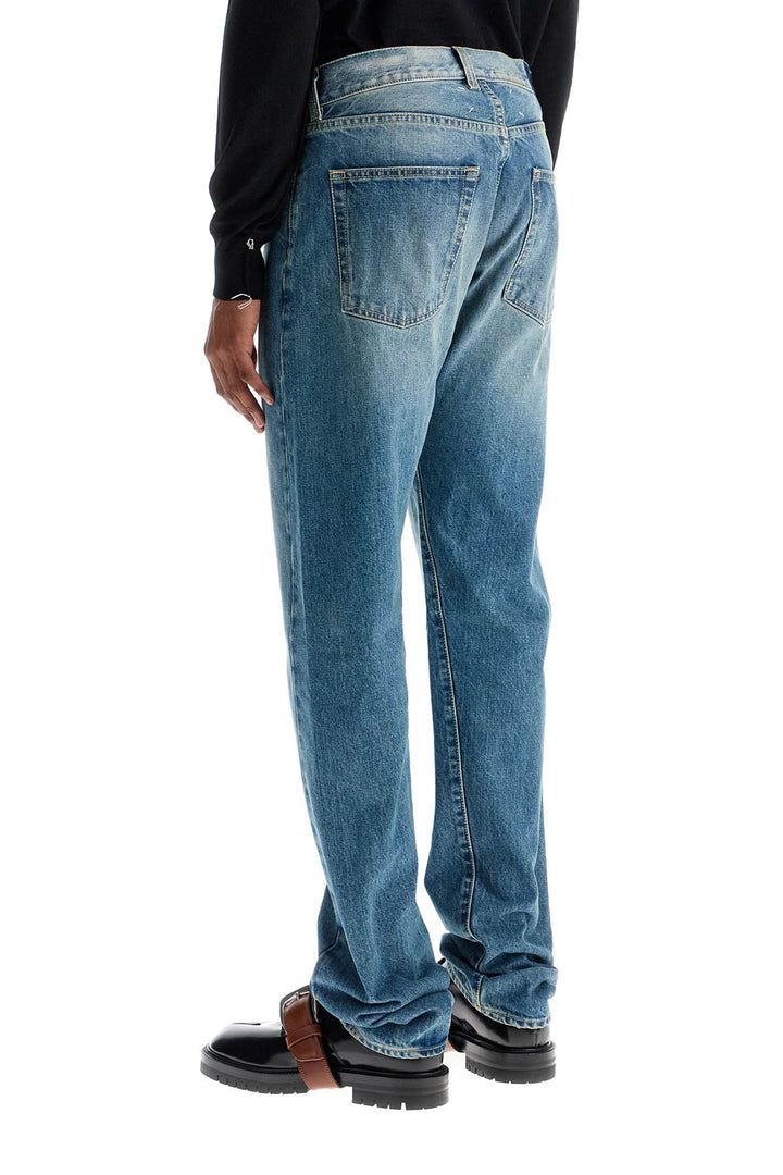 straight jeans with twisted seams-2