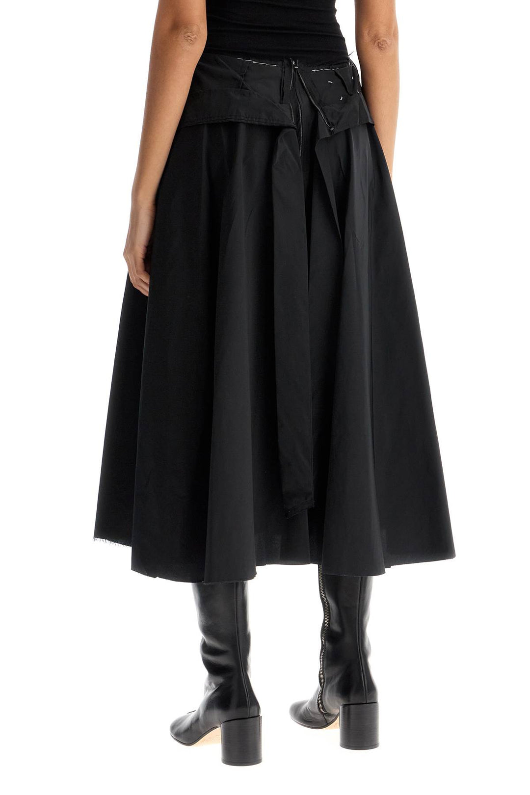 midi taffeta skirt-2