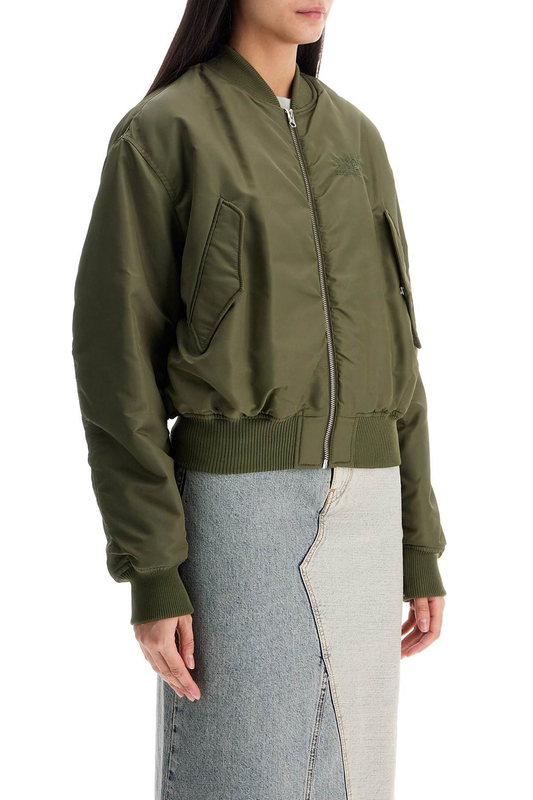 nylon bomber jacket-1