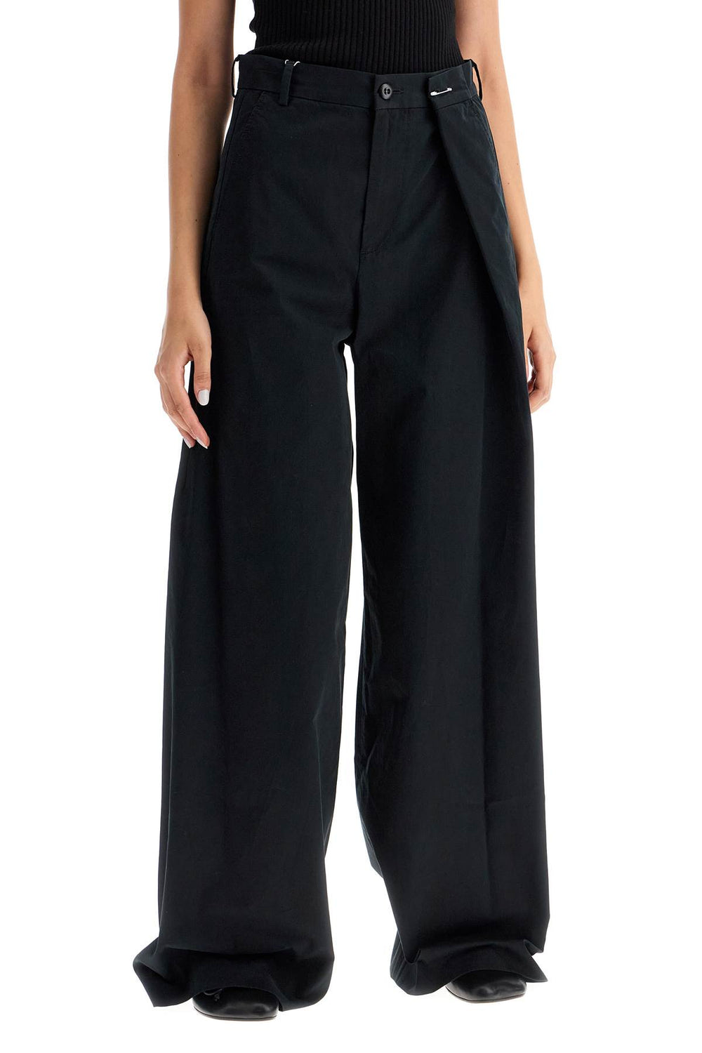 wide-legged pants with pleats-1