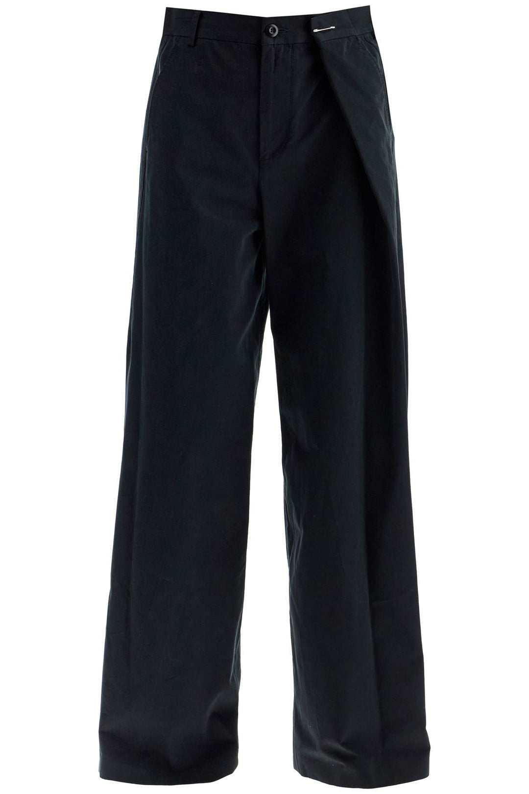 wide-legged pants with pleats-0