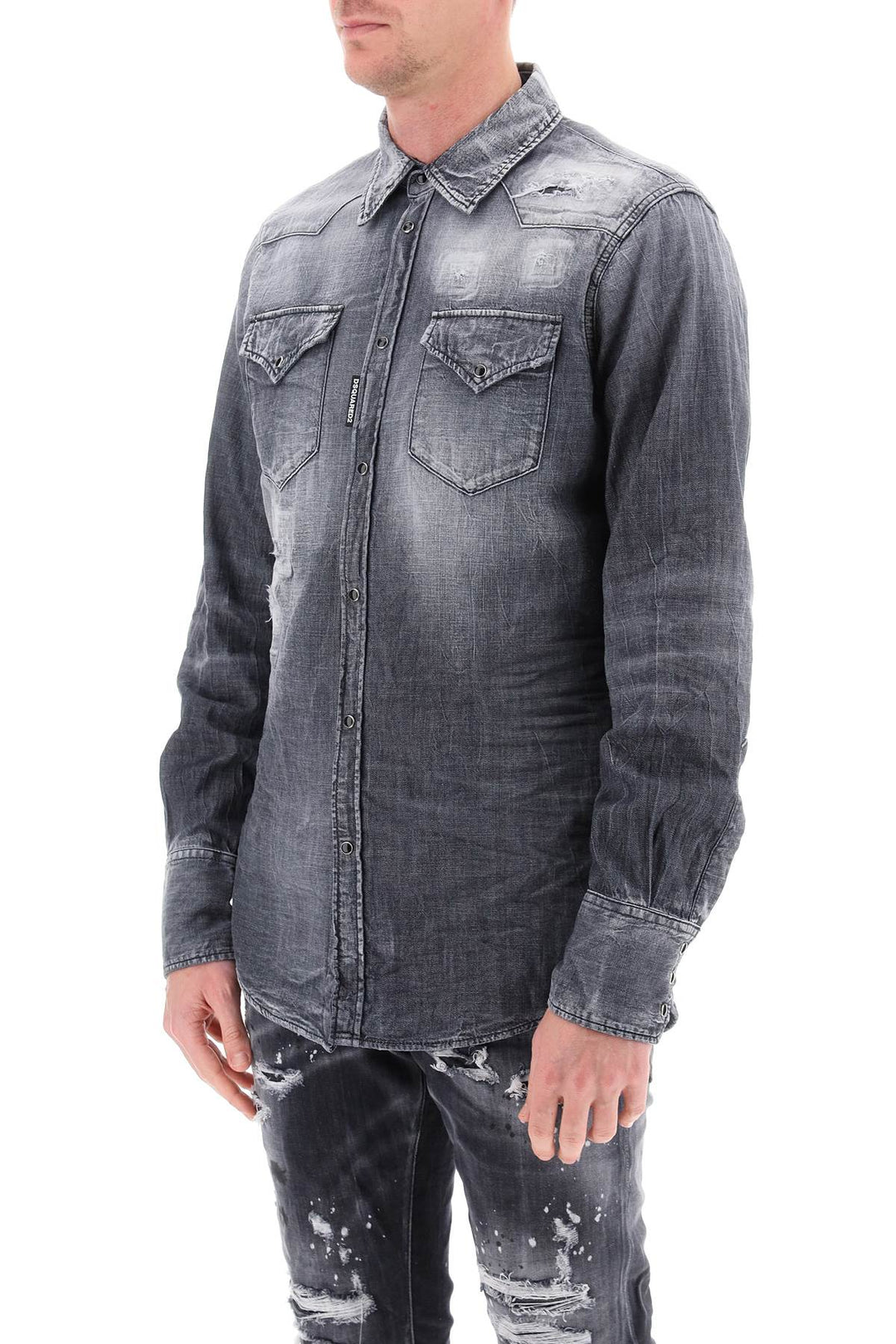 denim western shirt-3