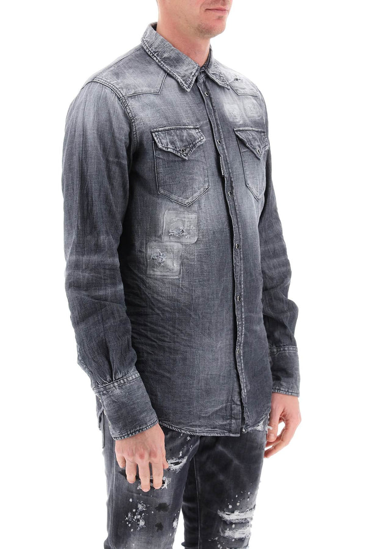 denim western shirt-1