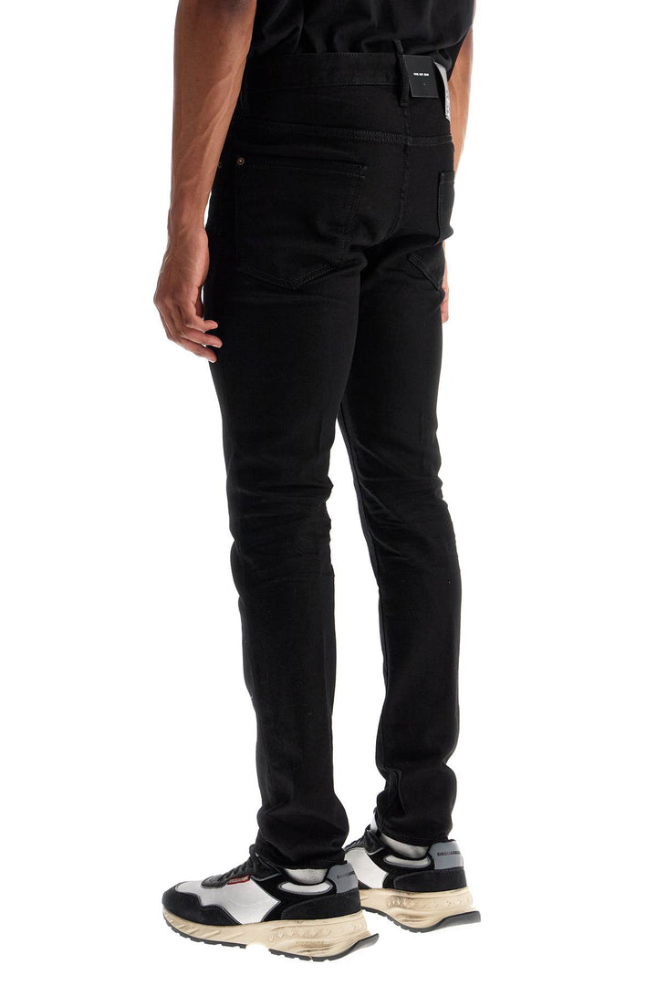 cool guy black cotton jeans-2