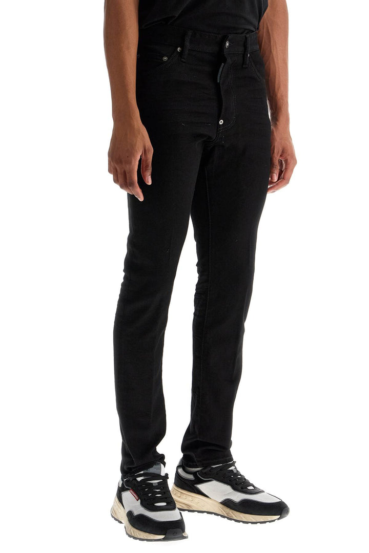 cool guy black cotton jeans-1