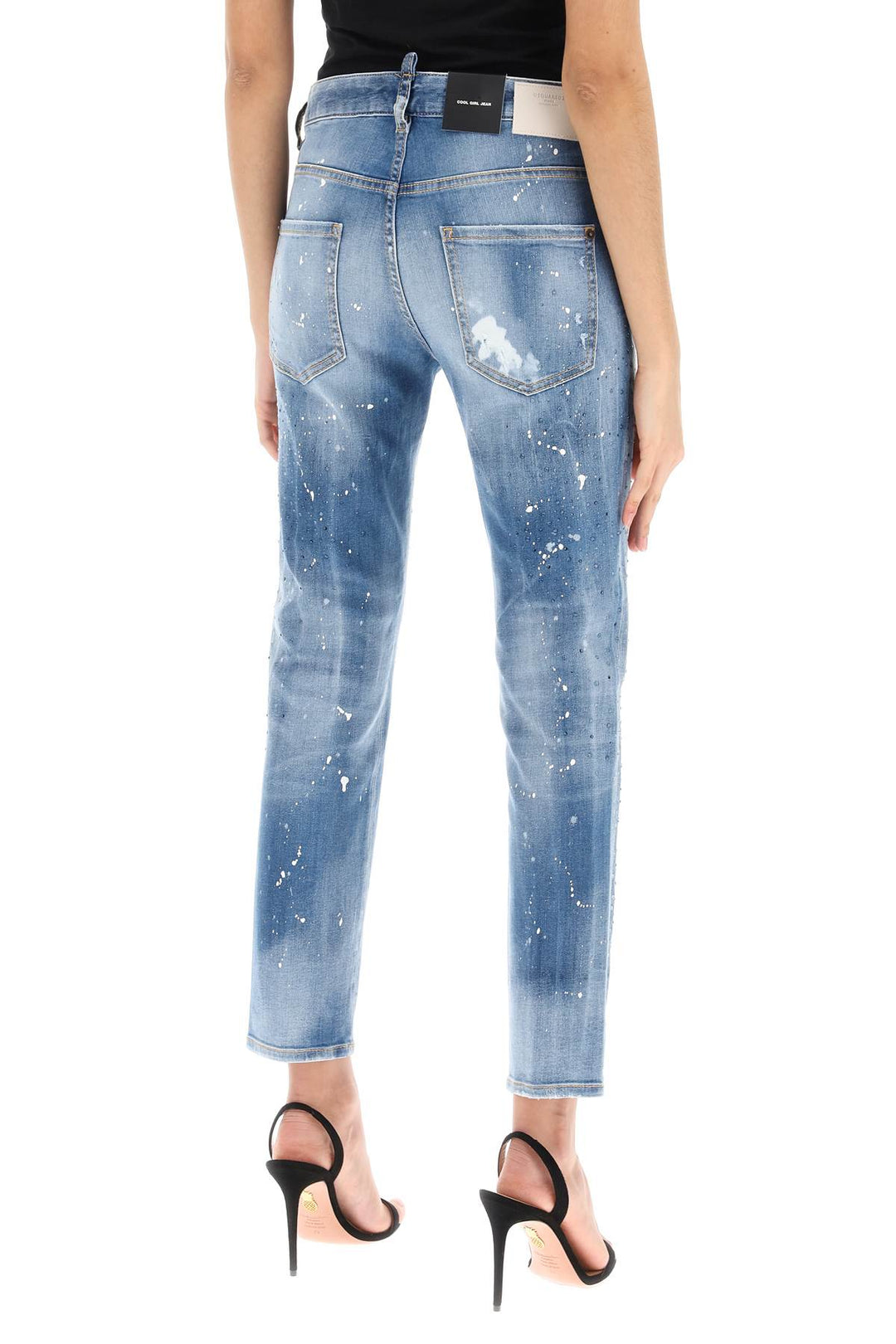 cool girl jeans in medium ice spots wash-2