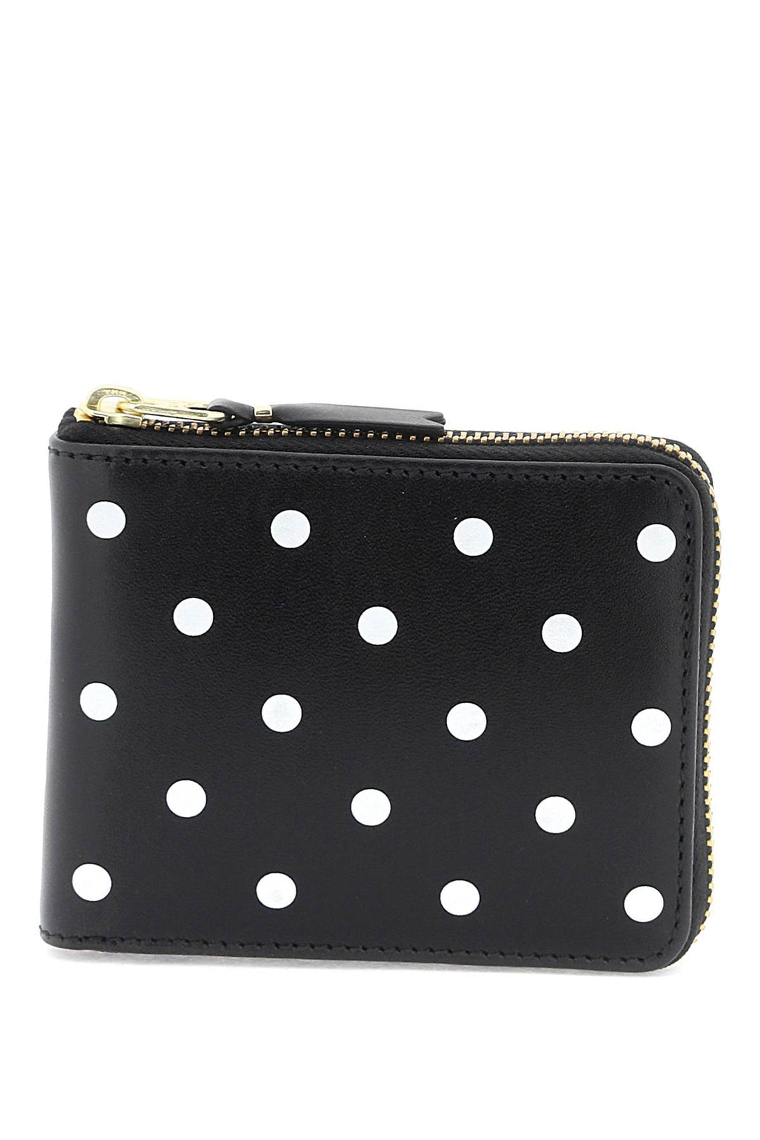 Comme des garcons wallet polka dot zip around wallet-0