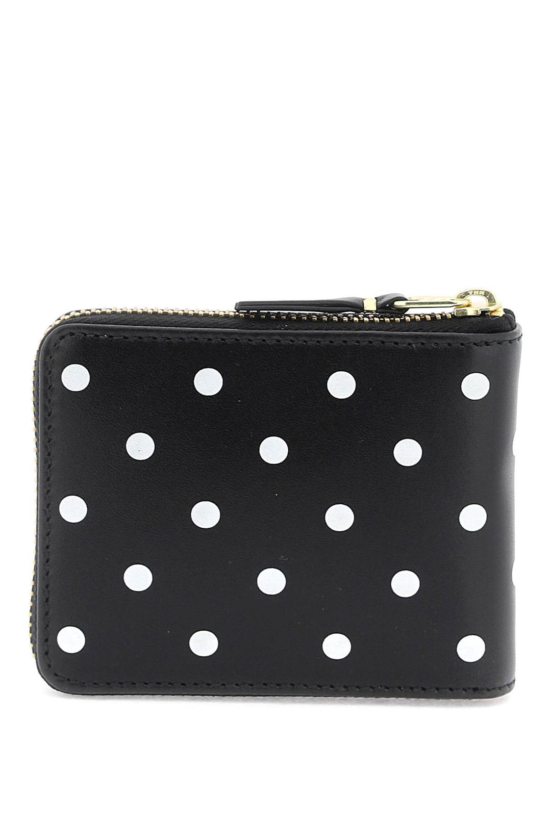 Comme des garcons wallet polka dot zip around wallet-2