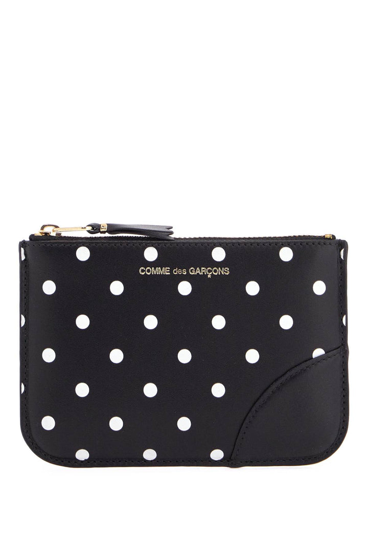 compact black polka dot wallet-0