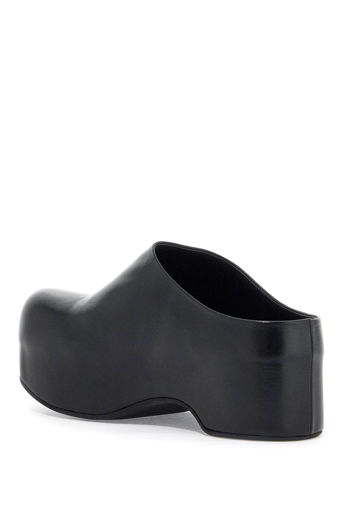 chunky clog sabot with-2