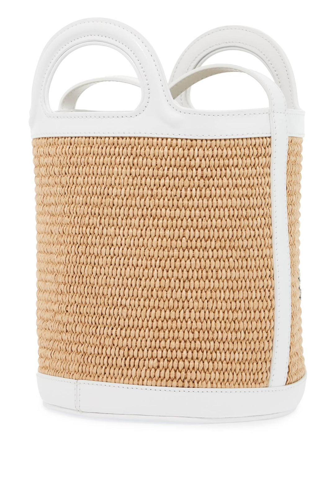 raffia tropicalia bucket bag-1