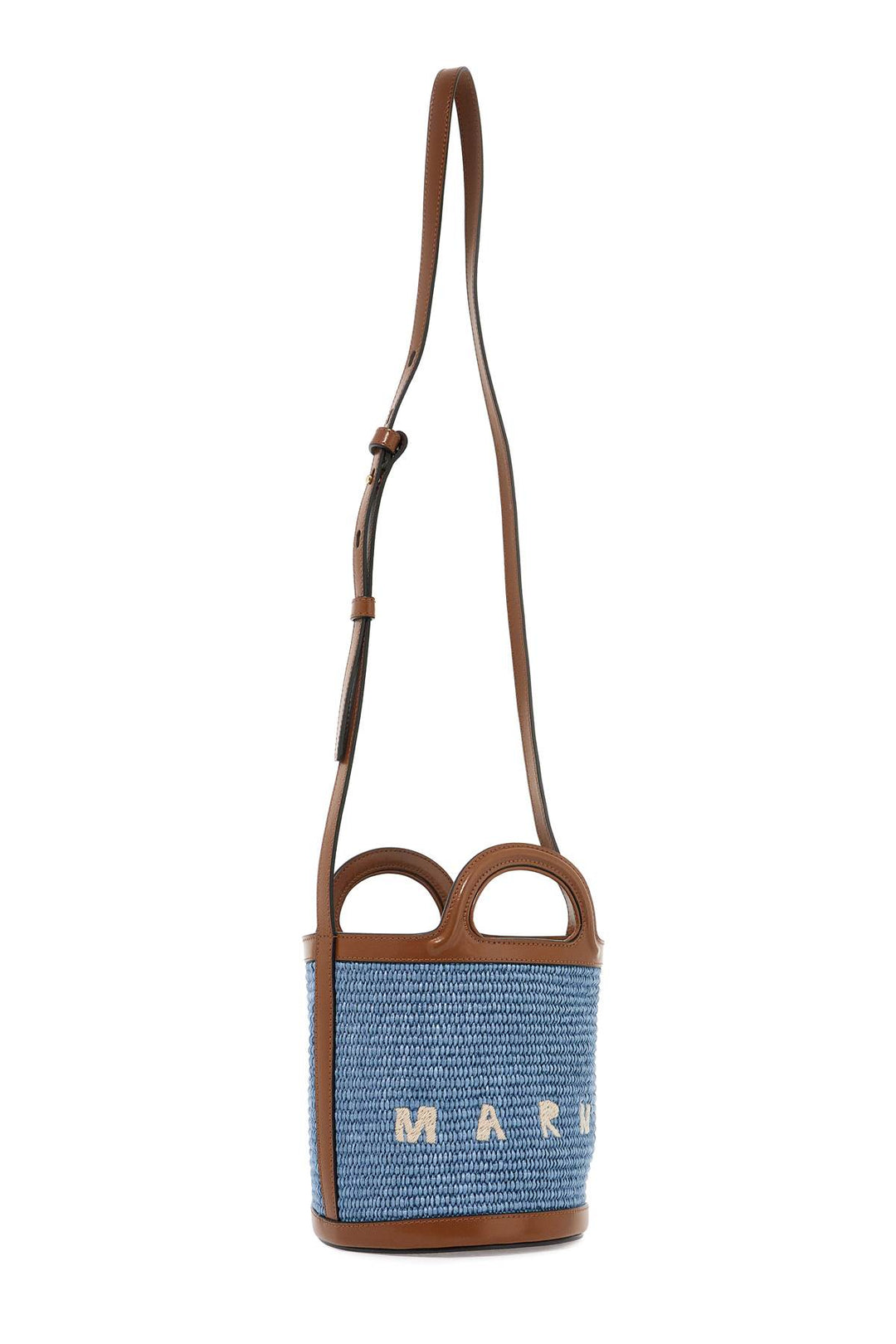 raffia tropicalia bucket bag-2