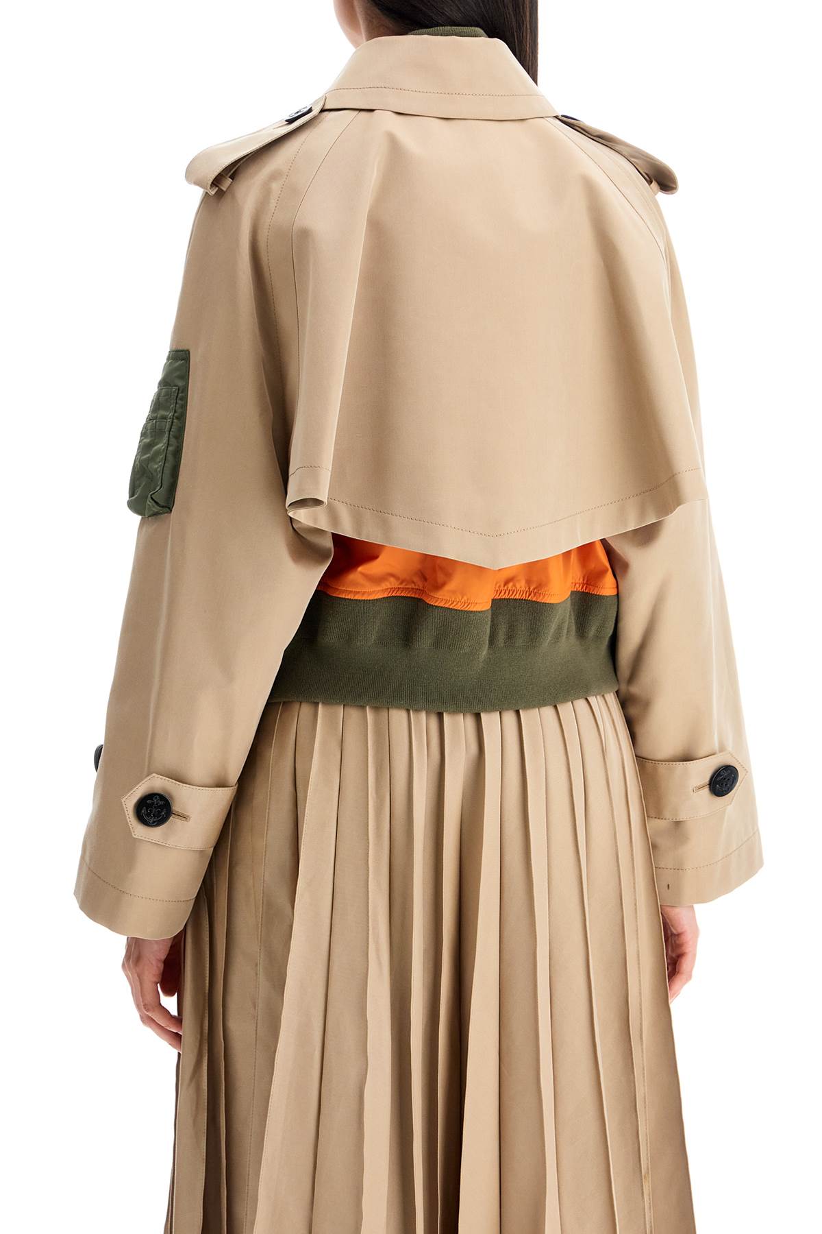 layered effect trench-style blous-2